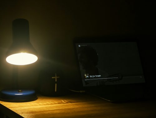 lampka na biurku